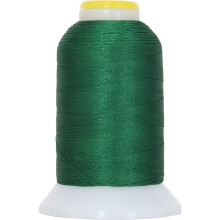 Threadart 60 Weight Micro Embroidery & Bobbin Thread - 1000m Spools - 30 Colors Available - Green