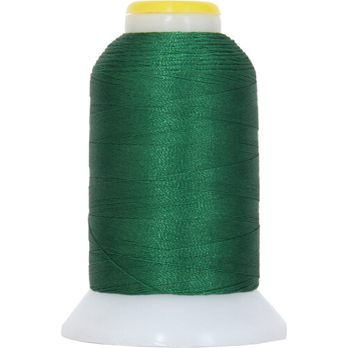 Threadart 60 Weight Micro Embroidery & Bobbin Thread - 1000m Spools - 30 Colors Available - Green