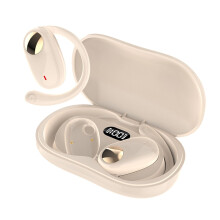 Quinlirra Wireless Earbuds, Bluetooth 5.0, Noise Cancelling, 16H Playtime, Bass Stereo, for Laptop Pad Phones, Sports, Yellow