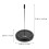 1 Set 4Pcs Detachable Receipt Holders Desktop Paper Menu Holders (Black Silver) 2