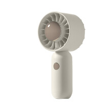 Luckky Handheld Fan, Portable Turbo Fan, Powerful Personal Fan, USB Rechargeable Mini Handheld Fan for Travel/Outdoor/Gift/Makeup (White)
