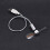 Mini USB Fan with 64 Colorful LED Patterns Circular Display (Silver) 7