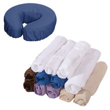 DOLITY 12 Pieces Face Cradle Covers Table Headrest Covers for Chairs Multicolor