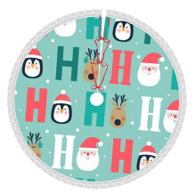 Merry Christmas Christmas Tree Skirts 30" Inch, Winter Holiday Tree Mat, Xmas Tree Skirt For Rustic Christmas Holiday Decorations
