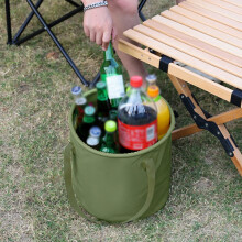 Collapsible Bucket Camping Water Storage Container, Portable Leak-Proof Folding Washbasin compatible with Kiplyki Deals