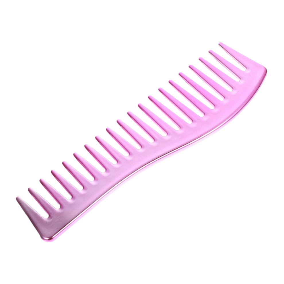 Wide Tooth Comb for Curly Hair with Ergonomic Grip, Detangling for Wet and Dry Styling