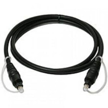 C-TOSLINK-6 - FIBER OPTIC AUDIO CABLE 6FT TOSLINK MALE TO MALE BLACK