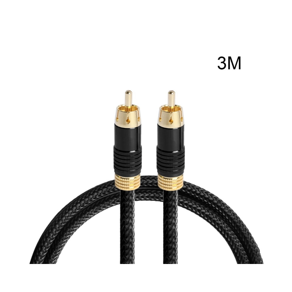 Xisaok Rca Subwoofer Cable Digital Coaxial Audio Cable 1 Rca To 1 Rca Audio/Video Cable For Home Theater, Sound Bar, Tv 9557311672576