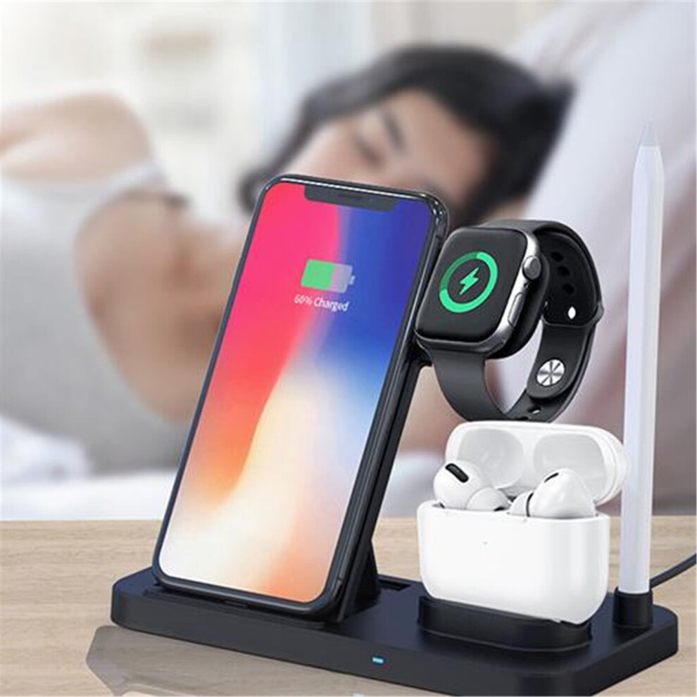 Cyber Monday Deals 2024: Viflosae Compatible With Iphone Charger, 3-In-1 Wireless Charging Stand For Phone, Watch, Headset, Fast Charging 9557311164521