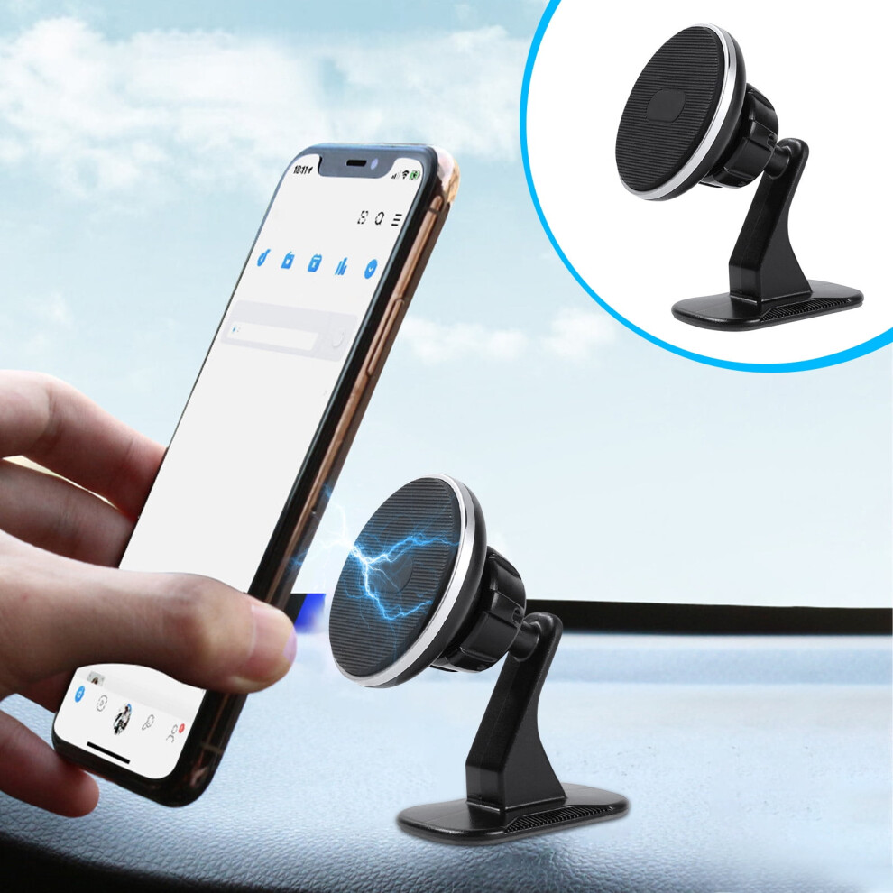Viflosae Friday Deals: Magnetic Car Phone Mount With Suction Cup - Compatible With Iphone & Android - Under $5 Clearance Gift Black 9557311166075