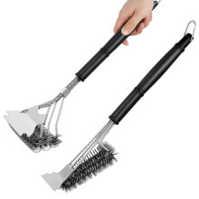 2 Pcs Bbq Grill Brushes Grill Cleaner Barbecue Brush Grill Cleaner Metal Grill Brush For Outdoor Grill