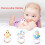 Crib with lights and music, projector and remote control 6