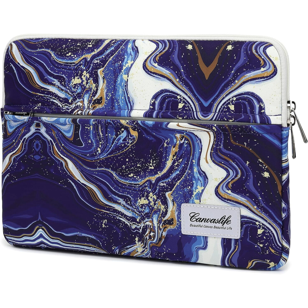 Marble Patten Laptop Sleeve 14 Inch 14.0 Inch Laptop Case Bag Blue 9557311673511