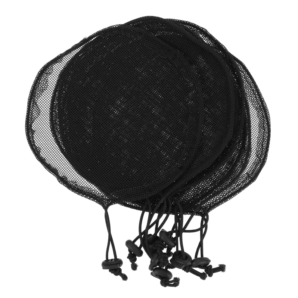 8pcs Breathable Mesh Wig Cap Elastic Stretch Fit Lightweight Hair Protection for Making