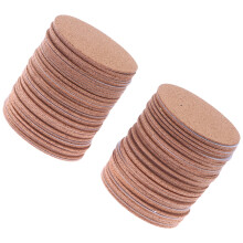 Deskmat Cork Table Pad Anti Slip Coasters Cup Mats Linens Heat Insulation Round