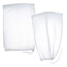 U.S. Pool Supply Fine Mesh Filter Bags for Leaf Vacuum Pool Cleaners, 2 Pack - 16" x 20" Replacement Net Bags with Locking Cord, Compatible with Most