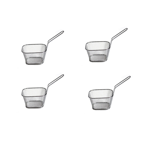 Electroplate Stainless Steel Mini Frying Net Block 1
