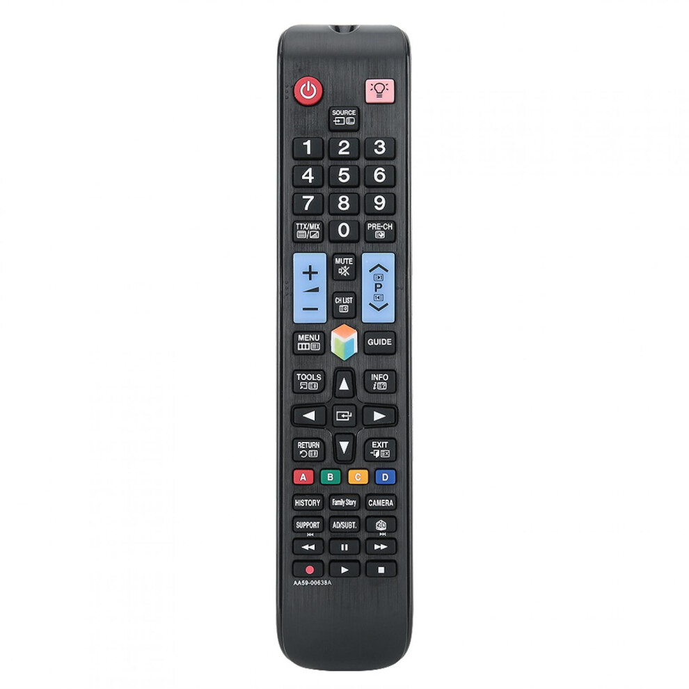 Emoshayoga Remote Control For Compatible With Samsung, Replacement Tv Remote For Aa59-00638A Ps51e8000gm Ps60e8000gm Ps64e8000gm Black 9450273697000