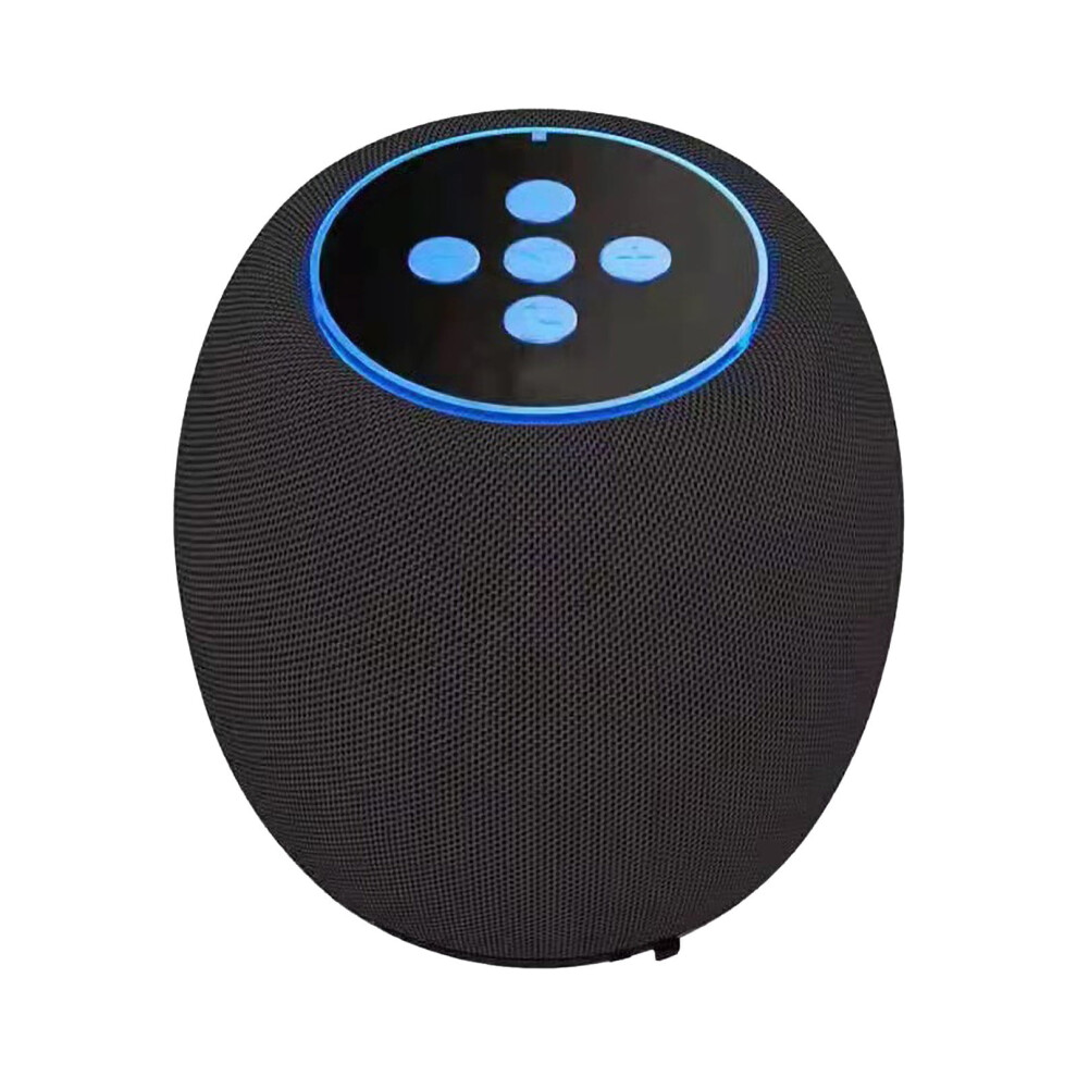 Paveos Cloth Art Bluetooth Speaker Outdoor Desktop Mini Mini Sound Emitting Subwoofer Speaker Bluetooth Audio Suitable For The Elderly Black 9555307250463