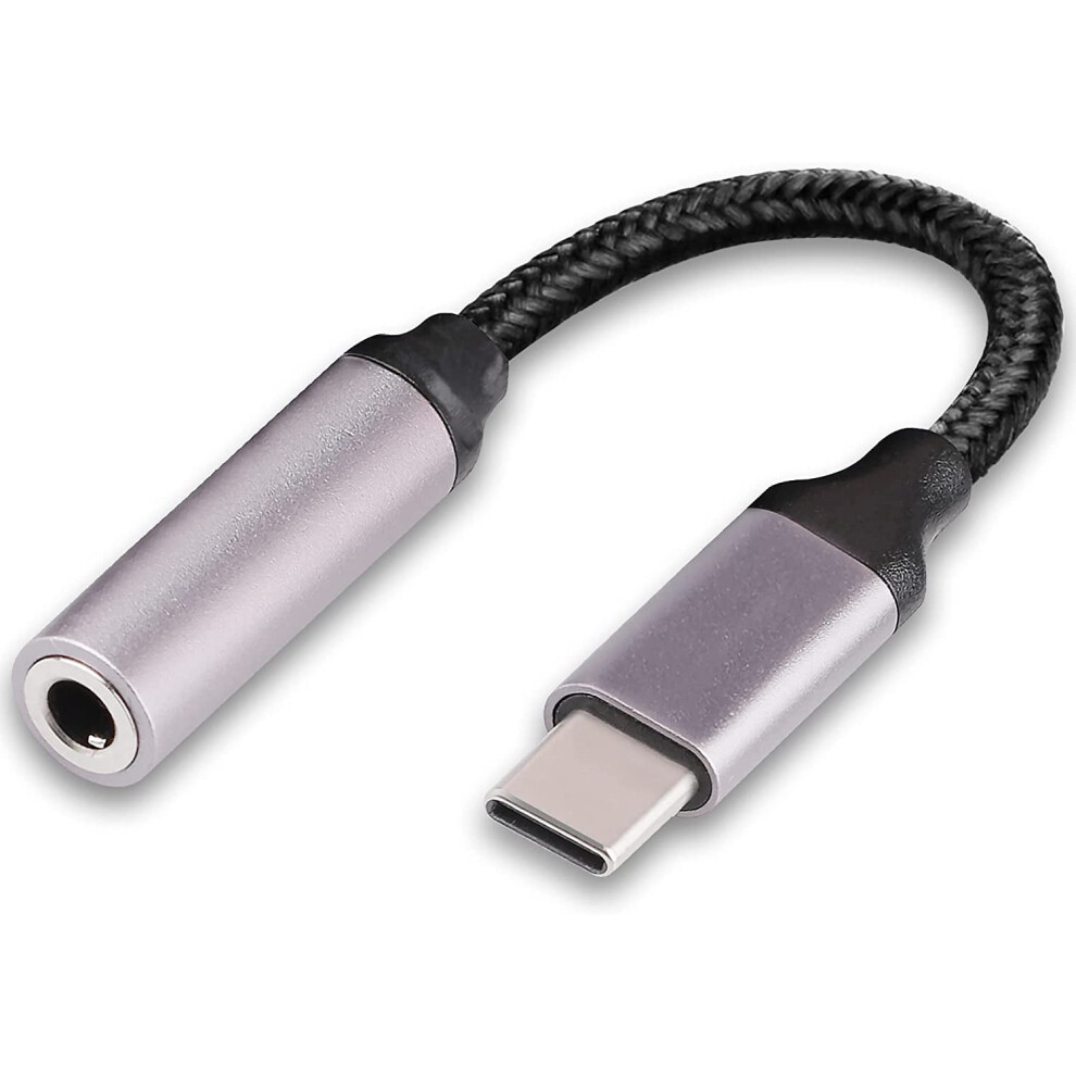Usb C To 3.5Mm Adapter, Type C To Aux Cable Compatible With Google Pixel 6 Pro/5/4/3/2, Compatible With Samsung Galaxy S22+/S21 Ultra/S20/S10/S9, 9555307248194