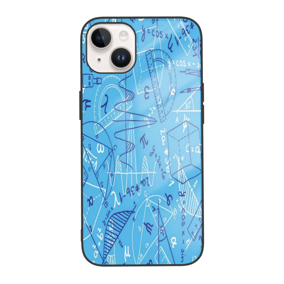 Mathematics Compatible With Iphone 14 Phone Case, Tpu Cell Phone Cover For Compatible With Iphone 14 Dual Camera 9555307250722