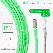 WinysinSlim Slim Wire Steel (4.0 Head 15M inches Diameter mm) Wire Rod Line 4.6 Green Tools & Home Improvement