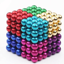 Magnetic balls in 8 colors, 216pcs