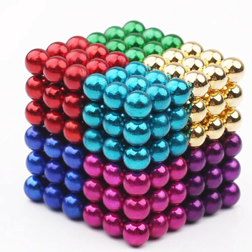 Magnetic balls in 8 colors, 216pcs