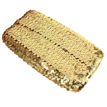 Sequined Elastic Waistband Decorated with Lace Red Trim Bands Bow Tie Costume Accessories Curtain DIY