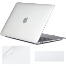 Laptop Case for MacBook Air 13 inch Case 2022 2021 2020 2019 2018 Release A2337 M1 A2179 A1932,Crystal Hard