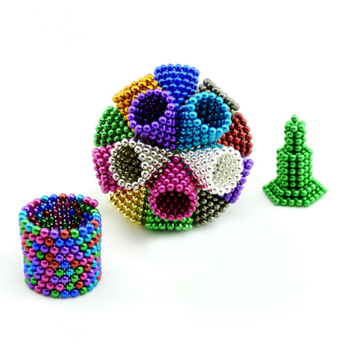 Magnetic balls in 8 colors, 216pcs 2