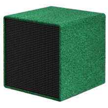 Aquarium Filter Cube 4inch Reusable Honeycomb Activated Carbon with Cotton Wrap for Odor Removal