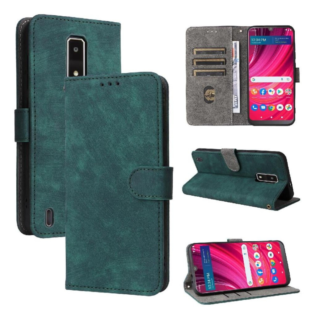 Case For Blu View 2 2023 Rfid Blocking Card Slots Cover Pu Leather Magnetic Closure Flip Folio Wallet 9555307250654