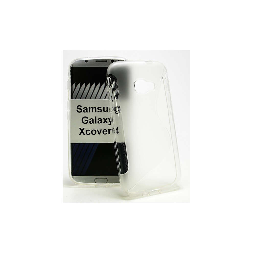 S-Line Cover Compatible With Samsung Galaxy Xcover 4 (G390f) Clear 9193271536192