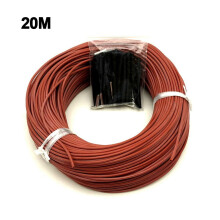 6K Carbon Fiber Floor Cable Silicone Rubber Insulated Infrared Heating