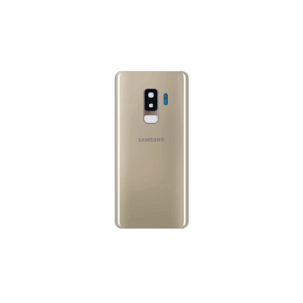 Compatible With Samsung Galaxy S9 Plus Back Cover - Gold 9193271536208