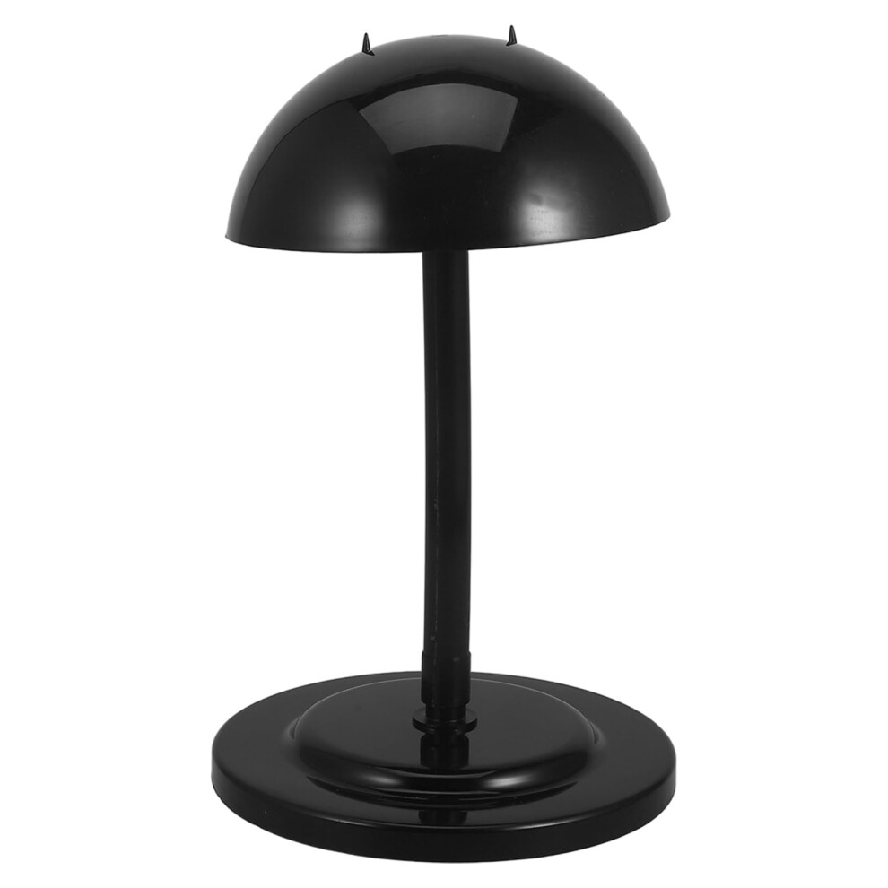 Unisex Adjustable Height Wig Stand With Stable Base For Storage And Display Of Wigs And Hats