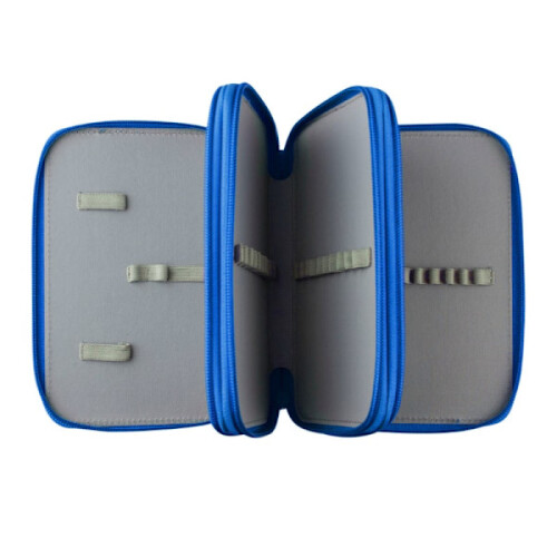 Pencil case with space for 52 pencils - Blue Blue 2