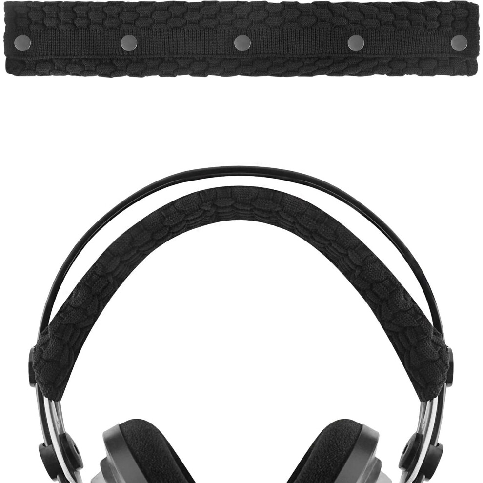 Knit Fabric Head Pad Compatible With Logitech, Turtle Beach, Panasonic, Akg, Sennheiser, Sony Headphones 9193271541110
