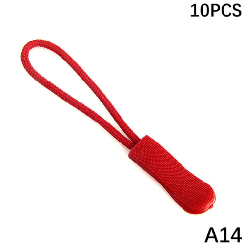 New 10pc Zipper End Fit Rep Tag Replacement Clip A14
