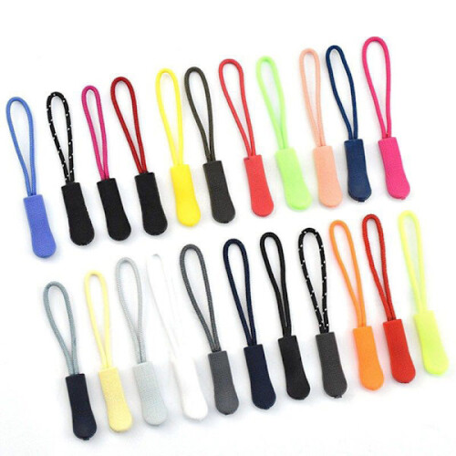 New 10pc Zipper End Fit Rep Tag Replacement Clip A14 1