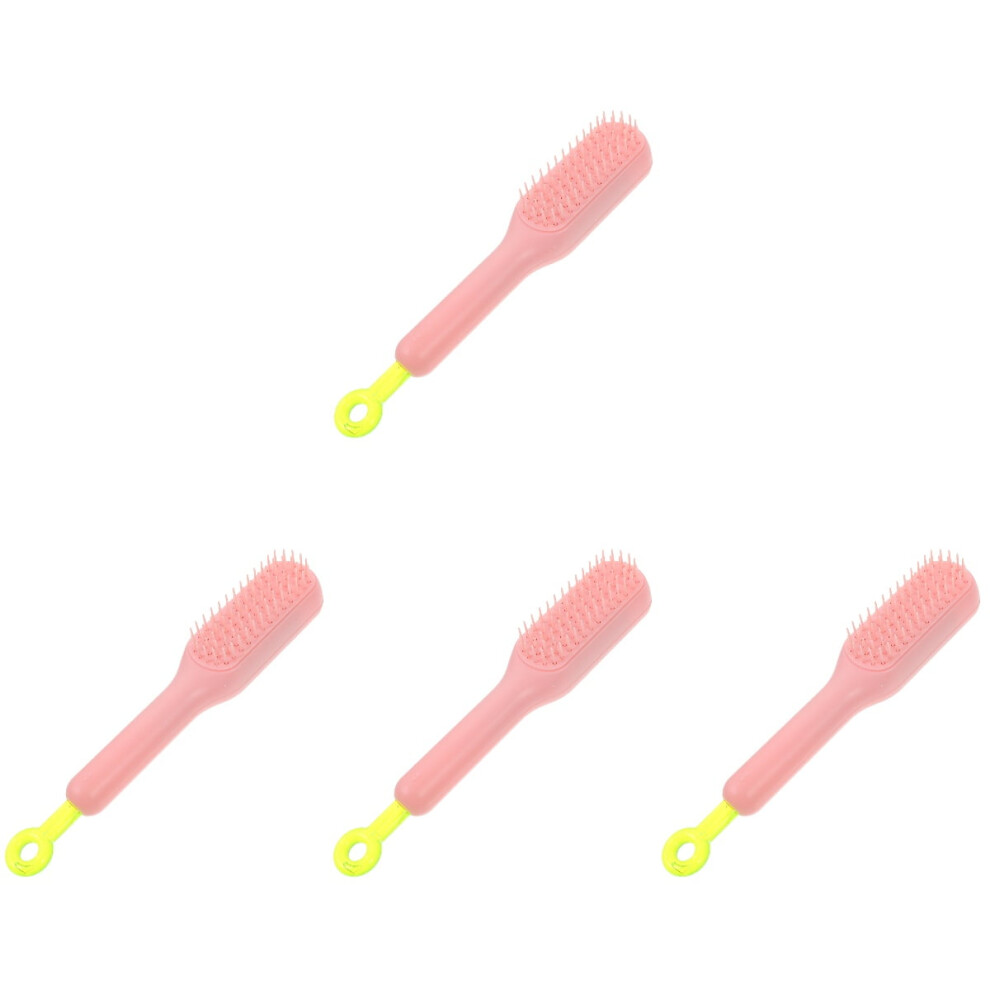 4pcs Hair Detangler Comb Retractable Hair Comb Women Hair Styling Comb Portable Comb for Home Travel