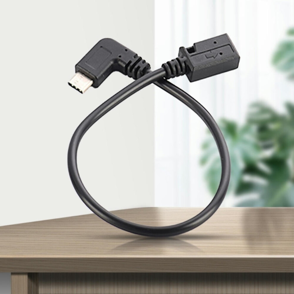 For 90 Degree Type C To Mini Usb Exteion Cable Mini Usb Female To Usb C Male Sync Cable Cord For Laptop 9170372818945