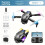 LU600 Drone with Customizable Lights, Brushless Motor, Dual Camera & Adjustable Front Camera - Compatible with Beginners 1
