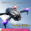 LU600 Drone with Customizable Lights, Brushless Motor, Dual Camera & Adjustable Front Camera - Compatible with Beginners 7