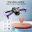 LU600 Drone with Customizable Lights, Brushless Motor, Dual Camera & Adjustable Front Camera - Compatible with Beginners 4