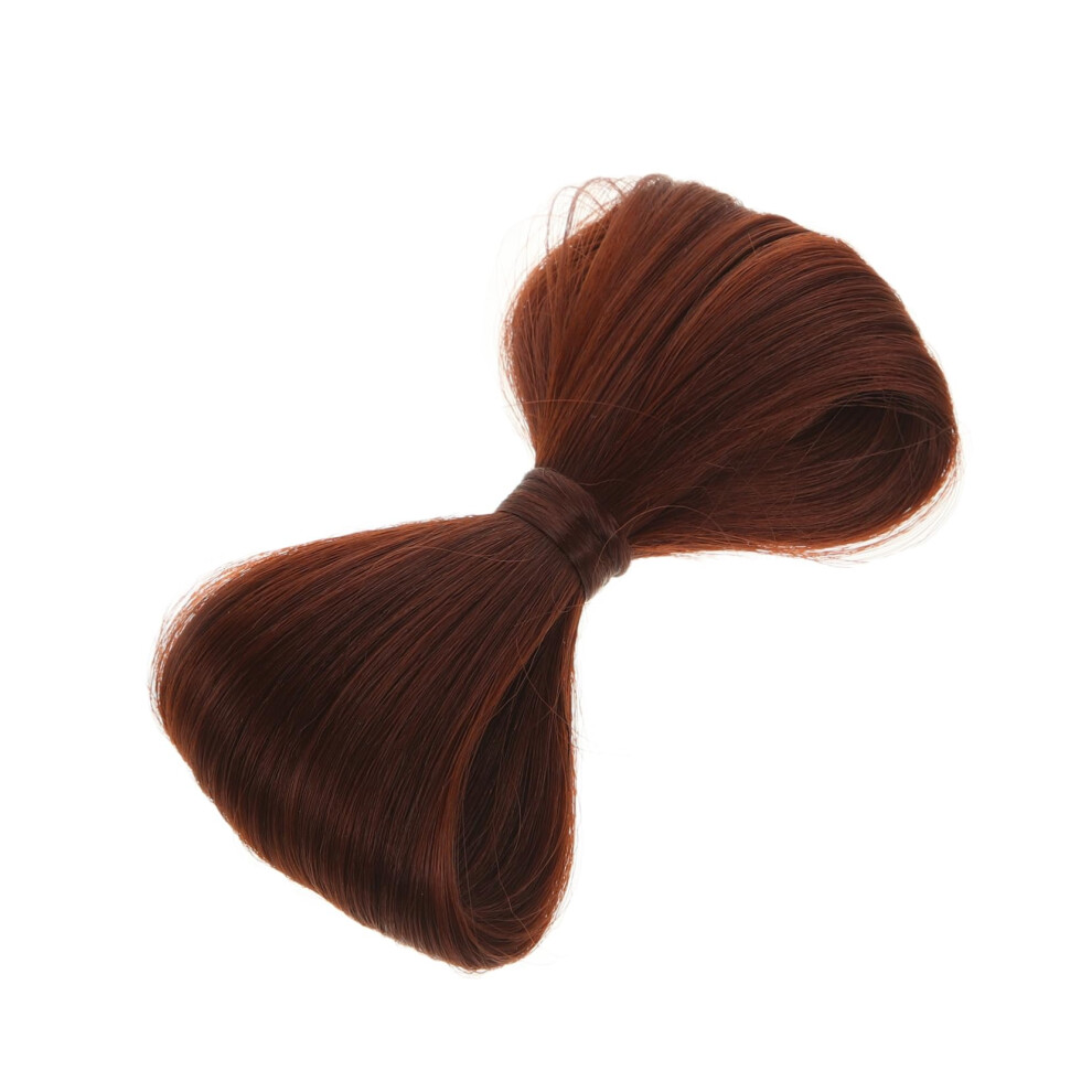 Unisex Hair Bun Extension With Bowknot Clipon Curly Chignon Fake Hair Bun For Instant Volume Boost