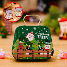 Gnobogi Christmas Candy Containers, Cookies Tote, Colorful Sugar Bowls - Holiday Table Decor & Food Storage on Clearance