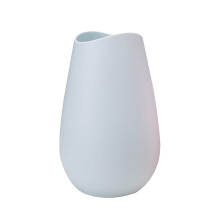 Soundproof Stress Relief Toy Silent Shouting Jar for Kids and Adults Blue Decorative Vase Ornament