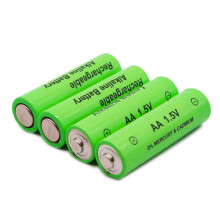 4 Pack Rechargeable AA Batteries 1.5V Alkaline LongLasting Power for Electronics and Cameras